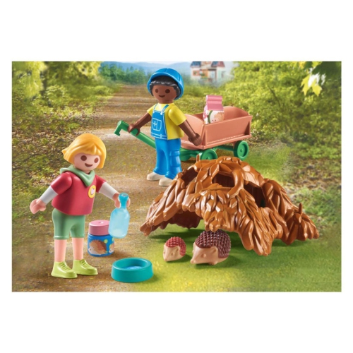 Playmobil My Life - Care Of The Hedgehog Family