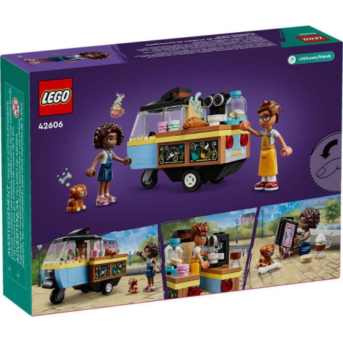 Lego Friends Mobile Bakery Food Cart V39 - 42606