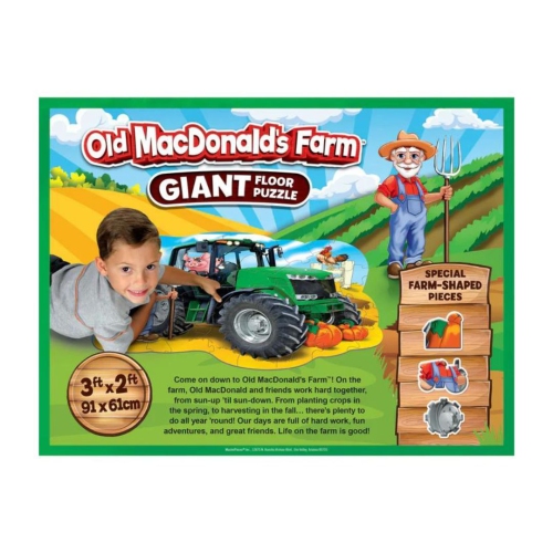 36 Pc Old MacDonald's Farm Floor Puzzle