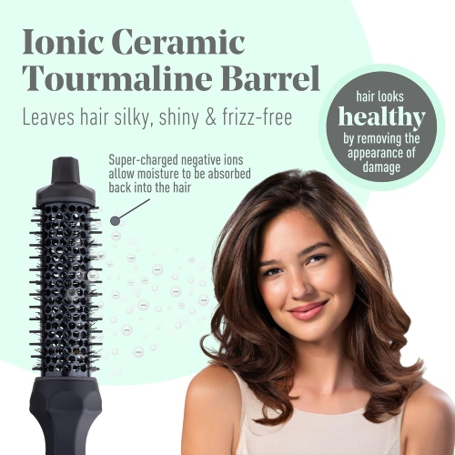 MINT 1 1/3 Inch Thermal Brush for Effortless Curls, Volume & Waves