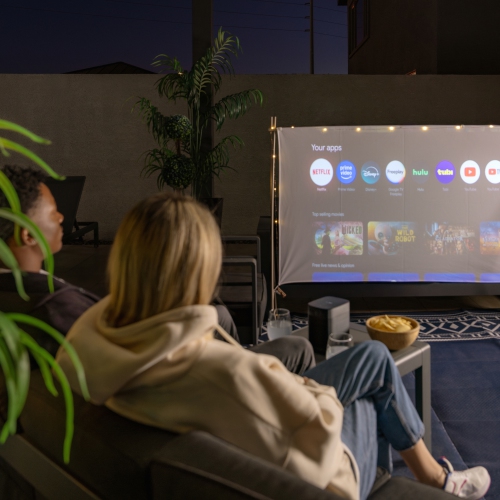 XGIMI 70” Portable Projector Screen – Outdoor-Ready, Lightweight & Waterproof