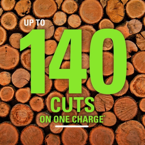 Greenworks 60V 18" Brushless Chainsaw, 4.0Ah Battery and Charger Included