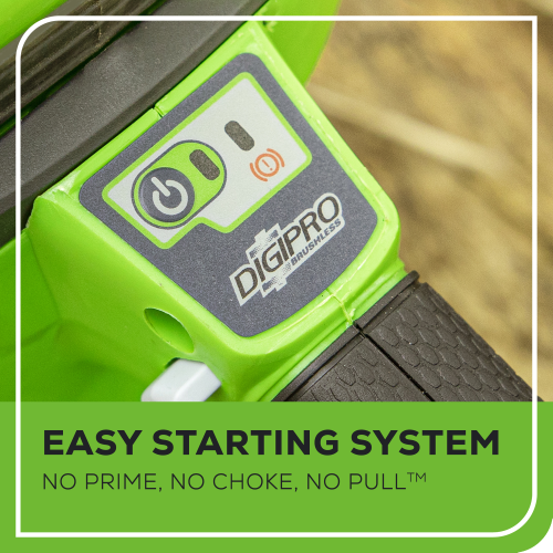 Greenworks 40V 14" Brushless Chainsaw, Battery and Charger Not Included