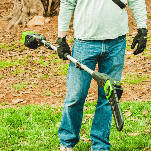 Greenworks 60V 10" Brushless Polesaw, Battery and Charger Not Included