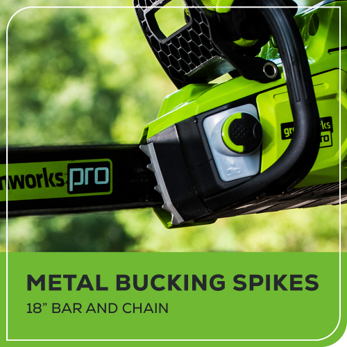Greenworks 60V 16" Brushless Chainsaw, Battery and Charger Not Included