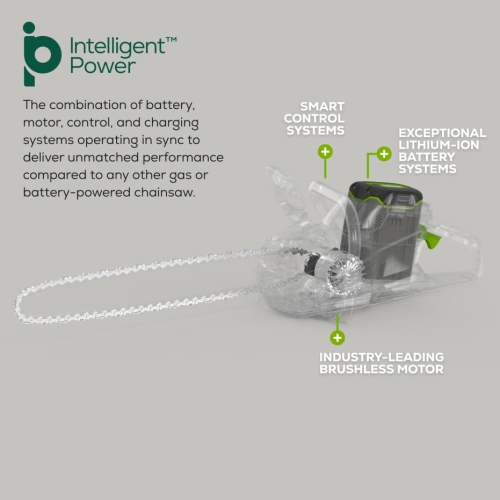 Greenworks 80V 18" Gen II Chainsaw, 4.0Ah Battery and Rapid Charger Included