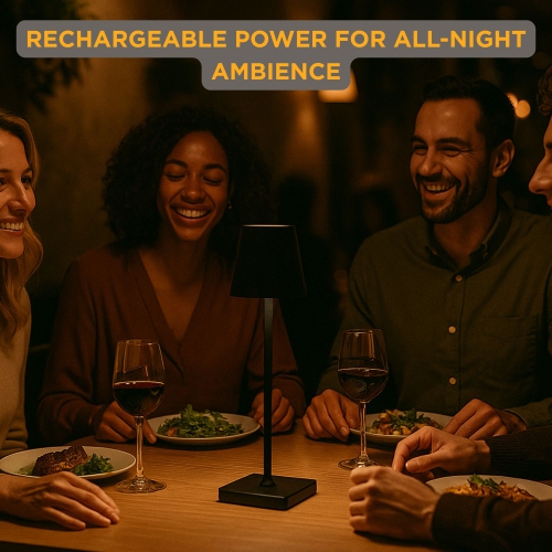 Lampe de table Abbott Trilite Classic Shade LED, lampe rechargeable sans fil, LED éclairage moderne et écologique portatif pour bureau ou table de