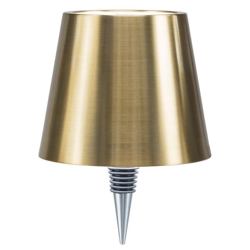 Abbott |Lampe pour bouchon de bouteille Shade LED classique - 5&nbsp;po haut. - Doré