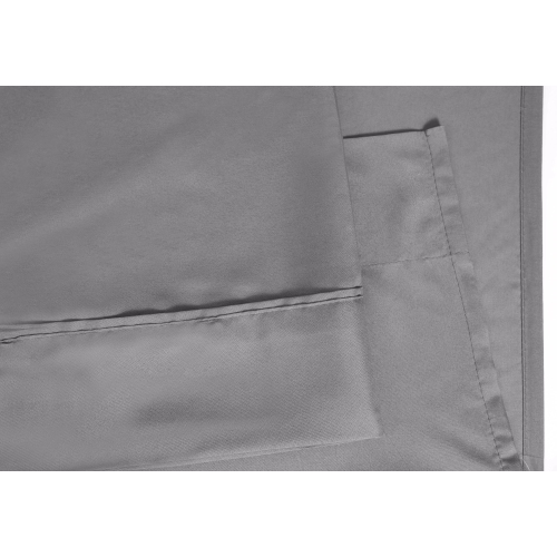 Ensemble de draps Beddora pour grand lit gris anthracite – Microfibre de polyester 95&nbsp;GSM douce et durable