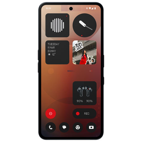 Phone de 256 Go de Nothing - Noir - Déverrouillé - Exclusivité Best Buy