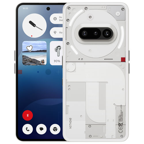 Image 1 of 7.. Nothing Phone 256GB - White - Unlocked - Only at Best Buy