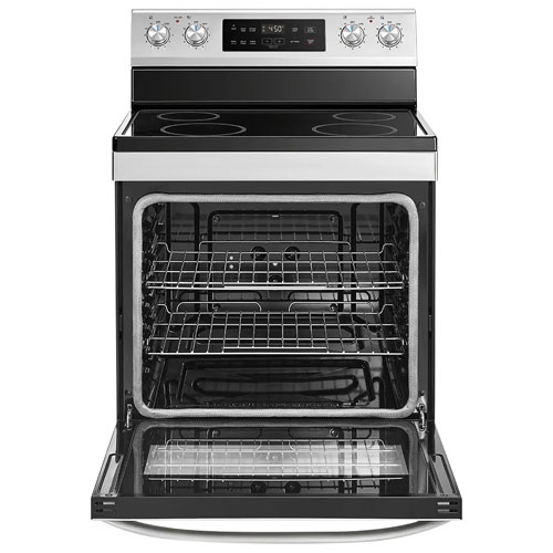 Midea 30" 6.3 Cu. Ft. Freestanding Electric Range - Stainless Steel