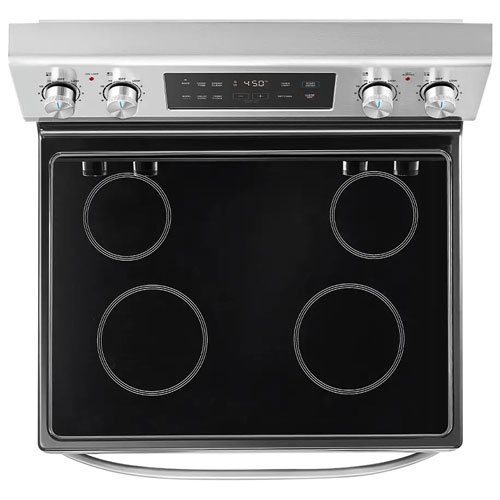 Midea 30" 6.3 Cu. Ft. Freestanding Electric Range - Stainless Steel