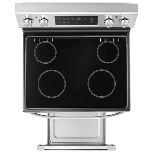 Midea 30" 6.3 Cu. Ft. Freestanding Electric Range - Stainless Steel