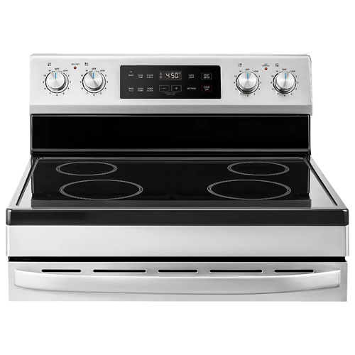 Midea 30" 6.3 Cu. Ft. Freestanding Electric Range - Stainless Steel