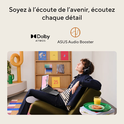 Portable Vivobook S16 de 16 po avec IA d'ASUS - Gris mat