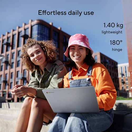 Chromebook CX14 de 14 po d'ASUS avec 3 mois de forfait Google AI Pro - Gris