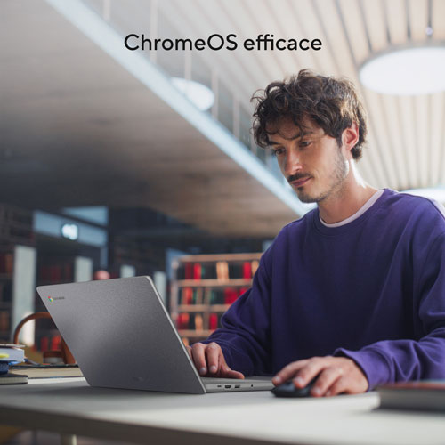 Chromebook CX14 de 14 po d'ASUS avec 3 mois de forfait Google AI Pro - Gris