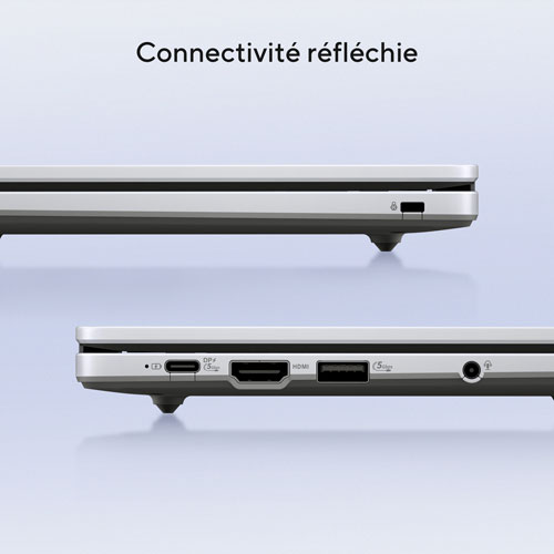 Chromebook CX14 de 14 po d'ASUS avec 3 mois de forfait Google AI Pro - Gris