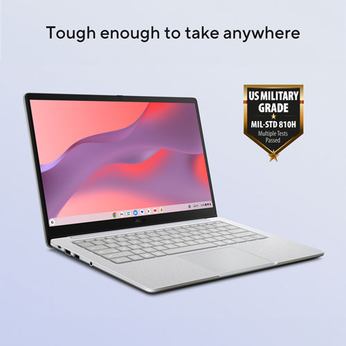 Chromebook CX14 de 14 po d'ASUS avec 3 mois de forfait Google AI Pro - Gris