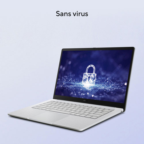 Chromebook CX14 de 14 po d'ASUS avec 3 mois de forfait Google AI Pro - Gris