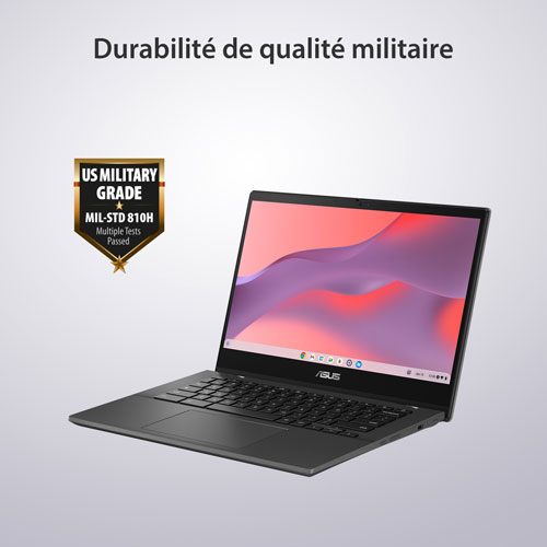 Chromebook à écran tactile de 14 po CM14 Flip d'ASUS avec 3 mois de forfait Google AI Pro