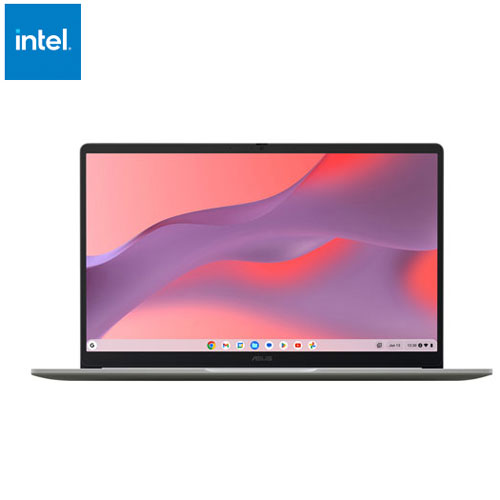 ASUS CX15 15.6" Chromebook - Pure Grey (Intel Celeron N4500/8GB RAM/128GB SSD/ChromeOS)
