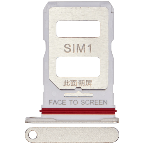 ESOURCE PARTS  Replacement Sim Card Tray Compatible for Xiaomi 13T / 13T Pro (Gold)