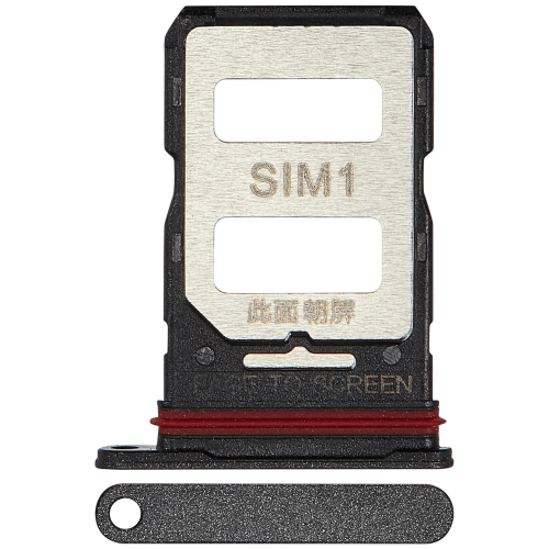 ESOURCE PARTS  Replacement Sim Card Tray Compatible for Xiaomi 13T / 13T Pro (Black)