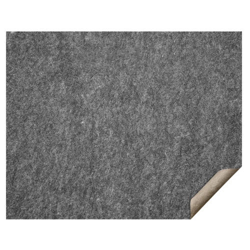 VEVOR 8' x 10' Slip-Resistant Rug Pad, Protective Cushioning Carpet Pad, 1/4"Thick, Dual Surface, Polyester Felt + Latex, Gray, 7-8㎡ Area Carpet