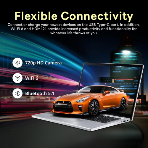 Refurbished - Acer Aspire 3 Spin 14" 2-in-1 Laptop, WUXGA IPS Touchscreen, Intel i3-N305, 8GB LPDDR5x, 256GB SSD, Intel UHD Graphics, Wi-Fi 6,