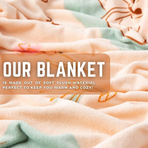 Jeté douillet ultradoux en micro-tricot Rachel multicolore La Reine des neiges 2