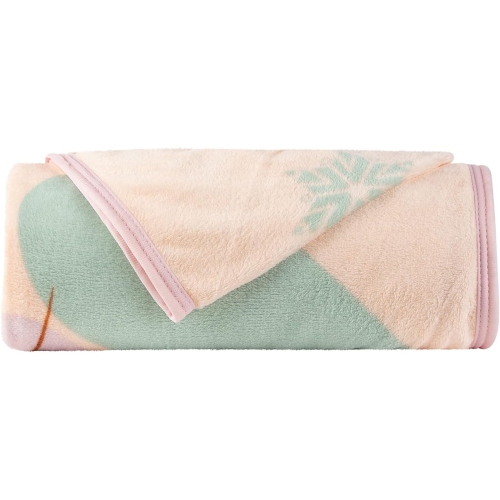 Jeté douillet ultradoux en micro-tricot Rachel multicolore La Reine des neiges 2