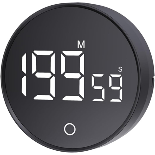 THE WAY  Digital Kitchen Timers, Led Display Magnetic Countdown Countup Timer for Classroom, Timer for Cooking And Timer for Seniors And Kids to Use