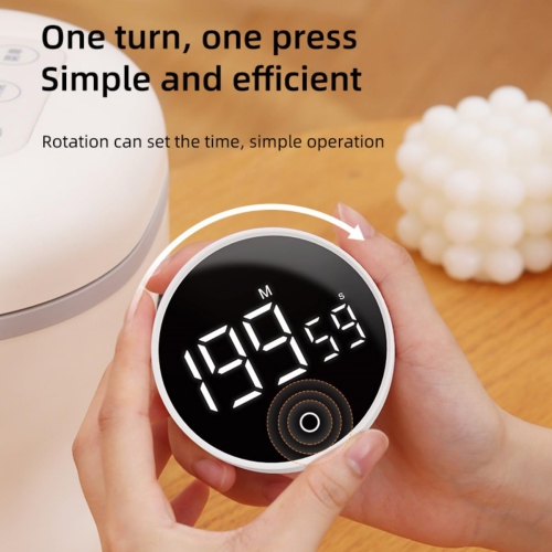 Digital Kitchen Timers, LED Display Magnetic Countdown Countup Timer for Classroom, Timer for Cooking and Timer for Seniors and Kids to Use