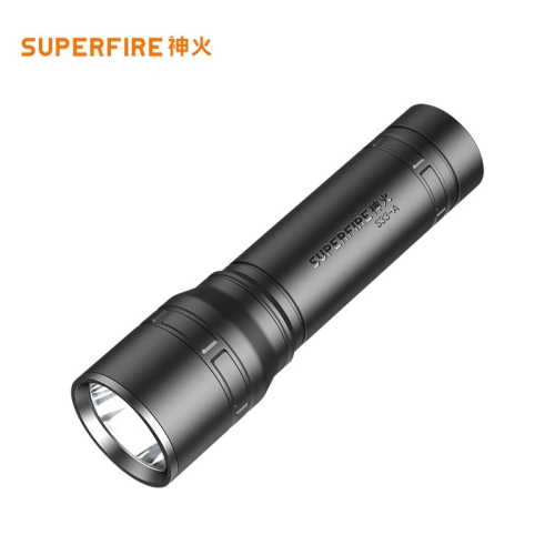 Mini lampe de poche tactique, petite lampe de poche super lumineuse, puissante et rechargeable LED avec 5 modes d'éclairage, Maison, Urgence, Camping
