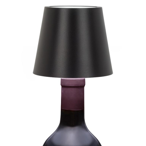 Abbott |Lampe pour bouchon de bouteille Shade LED classique - 5&nbsp;po haut. - Noir
