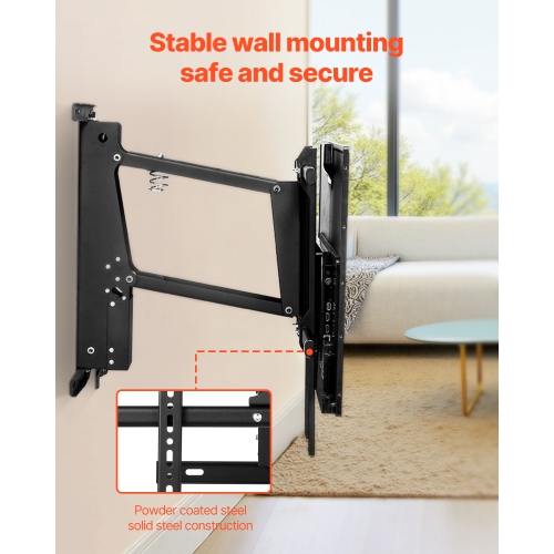 VEVOR&nbsp;Motorized&nbsp;TV&nbsp;Wall&nbsp;Mount,for&nbsp;32&nbsp;to&nbsp;65&nbsp;Inch&nbsp;TV,&nbsp;Adjustable