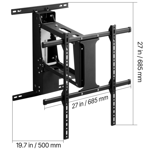 VEVOR&nbsp;Motorized&nbsp;TV&nbsp;Wall&nbsp;Mount,for&nbsp;32&nbsp;to&nbsp;65&nbsp;Inch&nbsp;TV,&nbsp;Adjustable