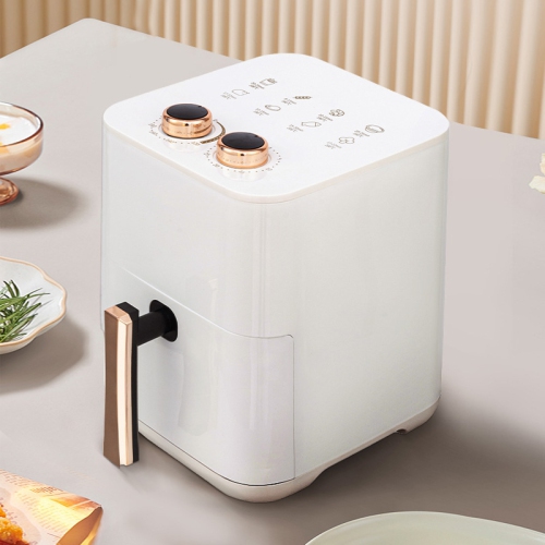 Air fryer household large capacity toaster breakfast machine, suitable for 3-5 people family, easy to adjust the temperature and time, suitable for