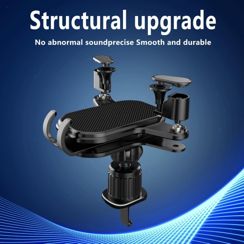 New car phone holder gravity inverted firmly linked spiral air outlet dedicated mobile phone navigation holder most cars, SUV and trucks universal