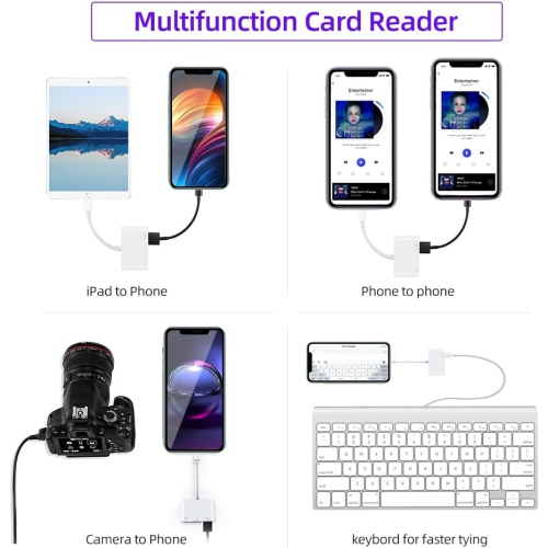 Card reader three in one sd multi-function typec mobile phone android usb adapter multi-port reading mini type-c to sd/tf dual card + USB