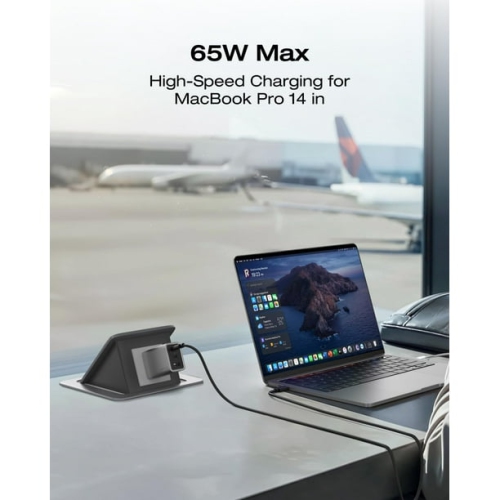 EcoFlow RAPID 65W GaN Charger with 100W Cable