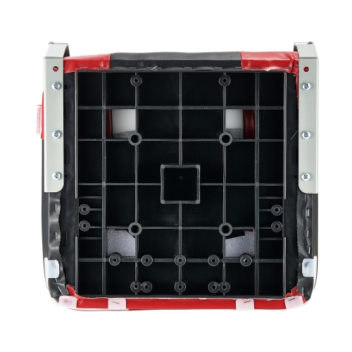 VEVOR Boat Seat, High Backrest, Folding Fishing Boat Seat with Thickened Sponge Cushion & Waterproof PVC Leather, Aluminum Alloy Hinges, Flip Up Boat