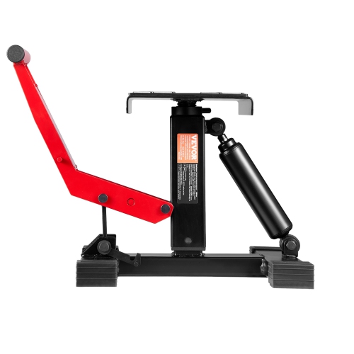 VEVOR 1200lbs Capacity Dirt Bike Lift Stand, Motorcycle Jack Lift Stand and Hydraulic Lift Operation, Hoist Table Adjustable Height 9.8"-18.3" for