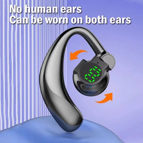 Bluetooth 5.4 Earpiece Wireless Headset Driving Trucker Earbuds Headphone