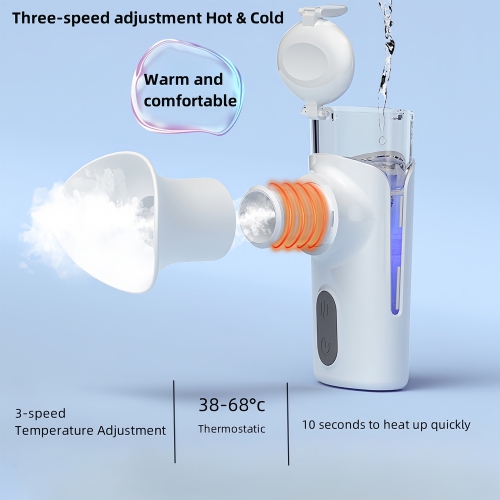 Handheld Nano Spray Eye Moisturizer Hot Compress Eye Beauty Eye Moisturizing Instrument Eye Wash Eye Protection Steam Atomizer