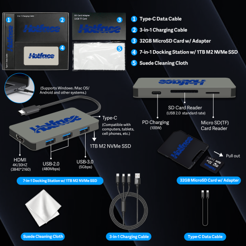 Lenovo V14 G4 IRU 14" FHD Business Laptop, Intel i7-13620H, 3TB Storage,24GB RAM, Intel UHD Graphics, Windows11 Pro, Black