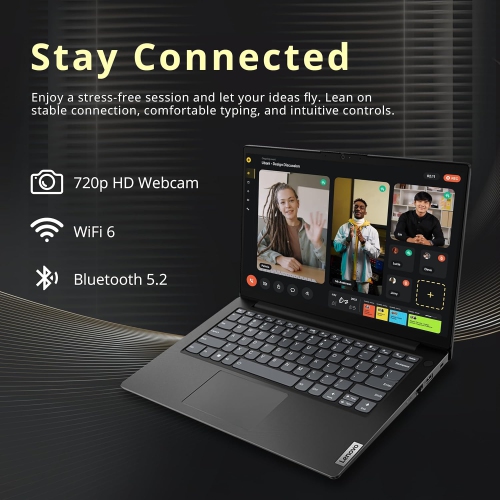 Lenovo V14 G4 IRU 14" FHD Business Laptop, Intel i7-13620H, 3TB Storage,24GB RAM, Intel UHD Graphics, Windows11 Pro, Black