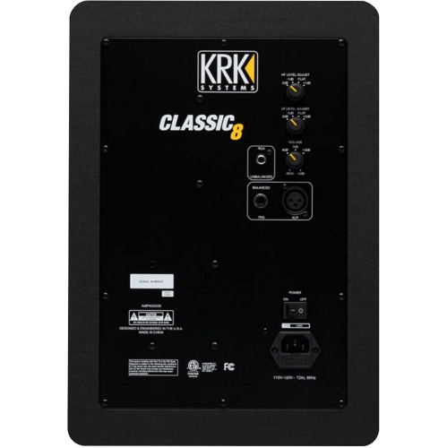 KRK Classic 8 Powered Two-Way Professional Studio Monitor